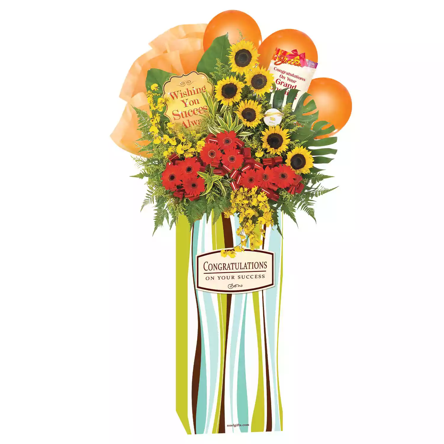 Congratulatory Flower Stand & Auspicious Gifts