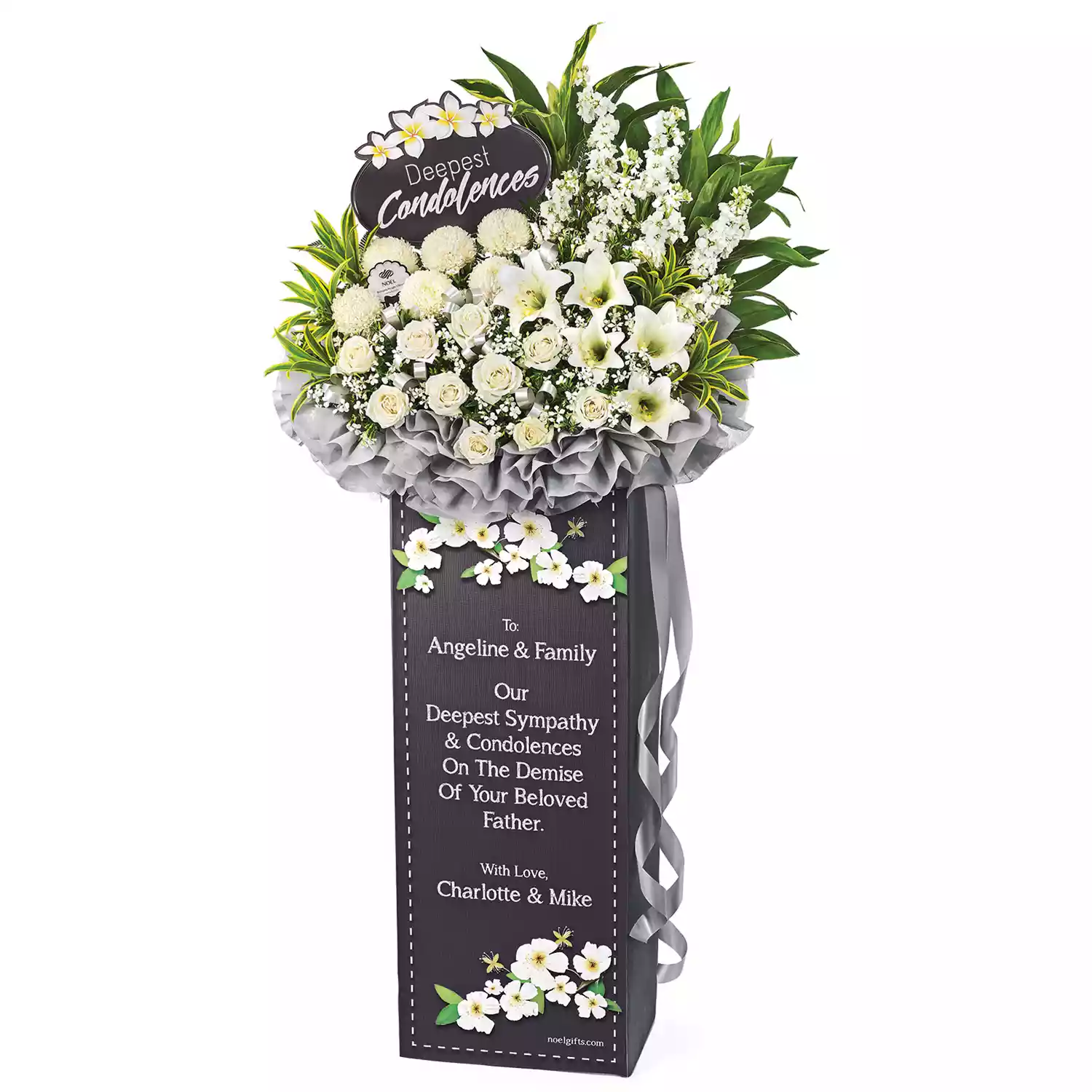 Condolences Funeral Flower Stands